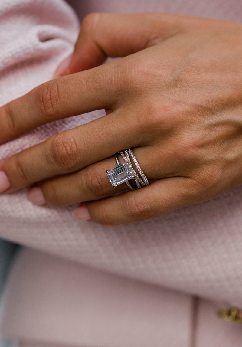 The Tatum Ring (3.5 Carat, Emerald Cut)