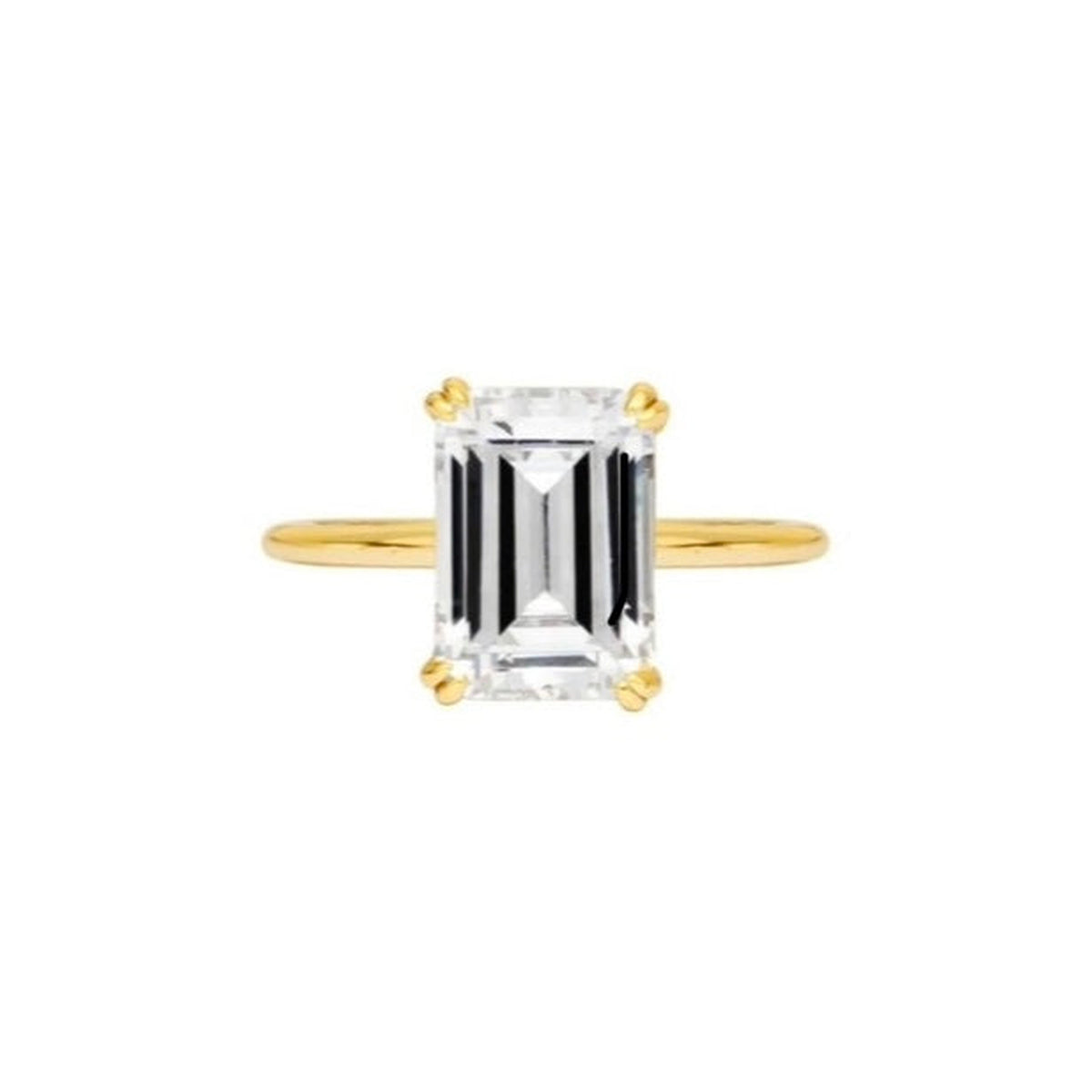 The Tatum Ring (3.5 Carat, Emerald Cut)