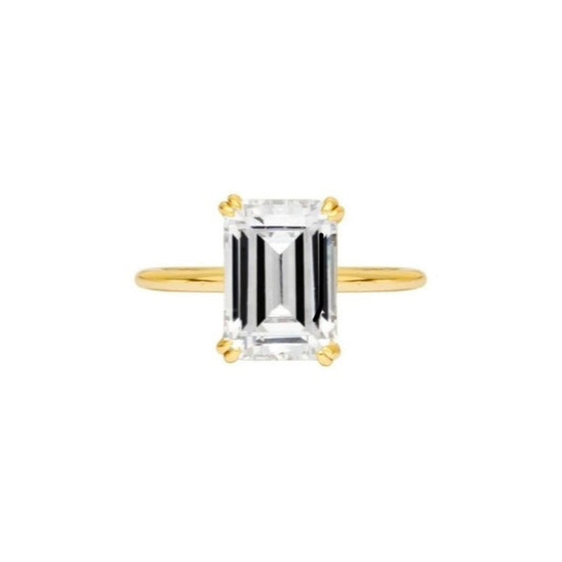 The Tatum Ring (3.5 Carat, Emerald Cut)