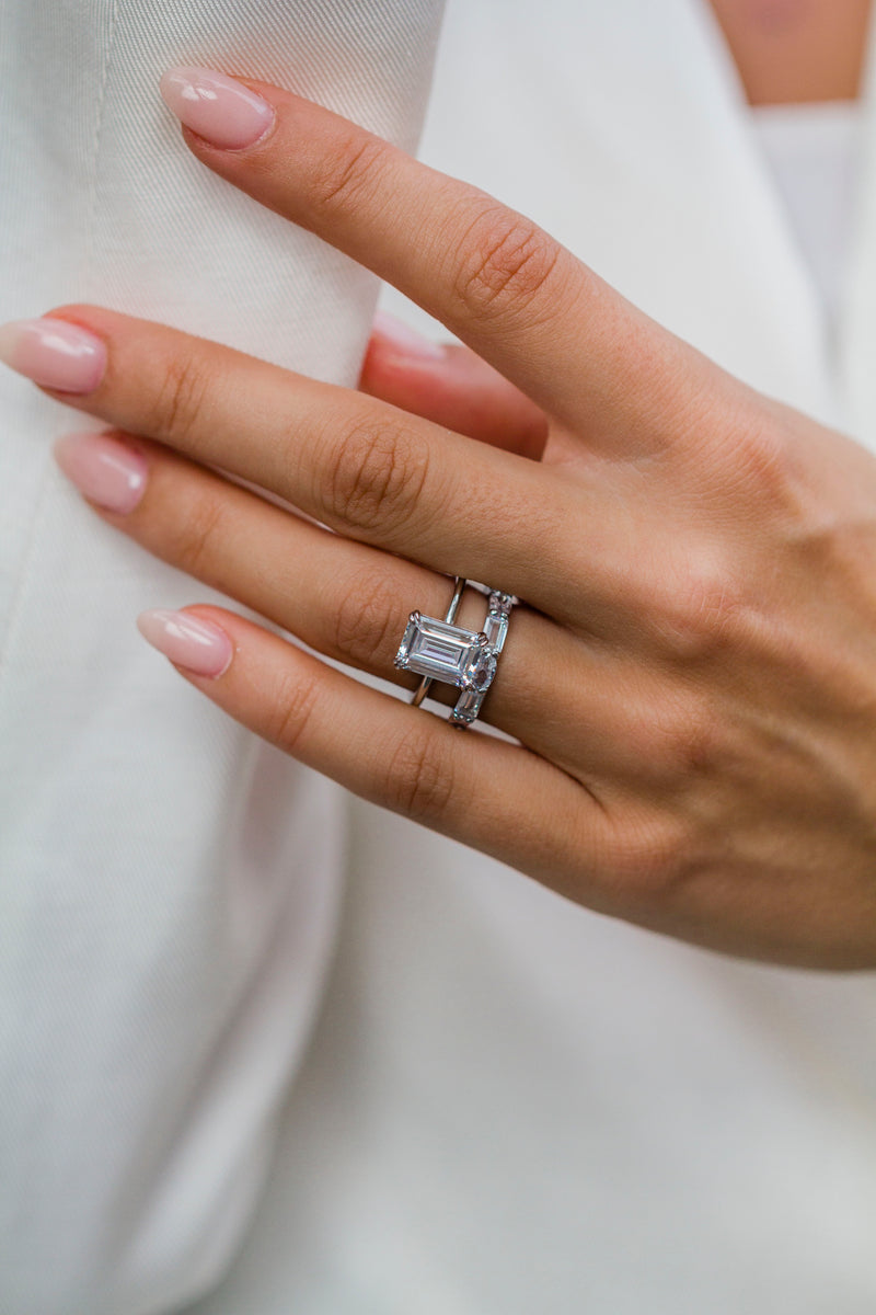 The Tatum Ring (3.5 Carat, Emerald Cut)