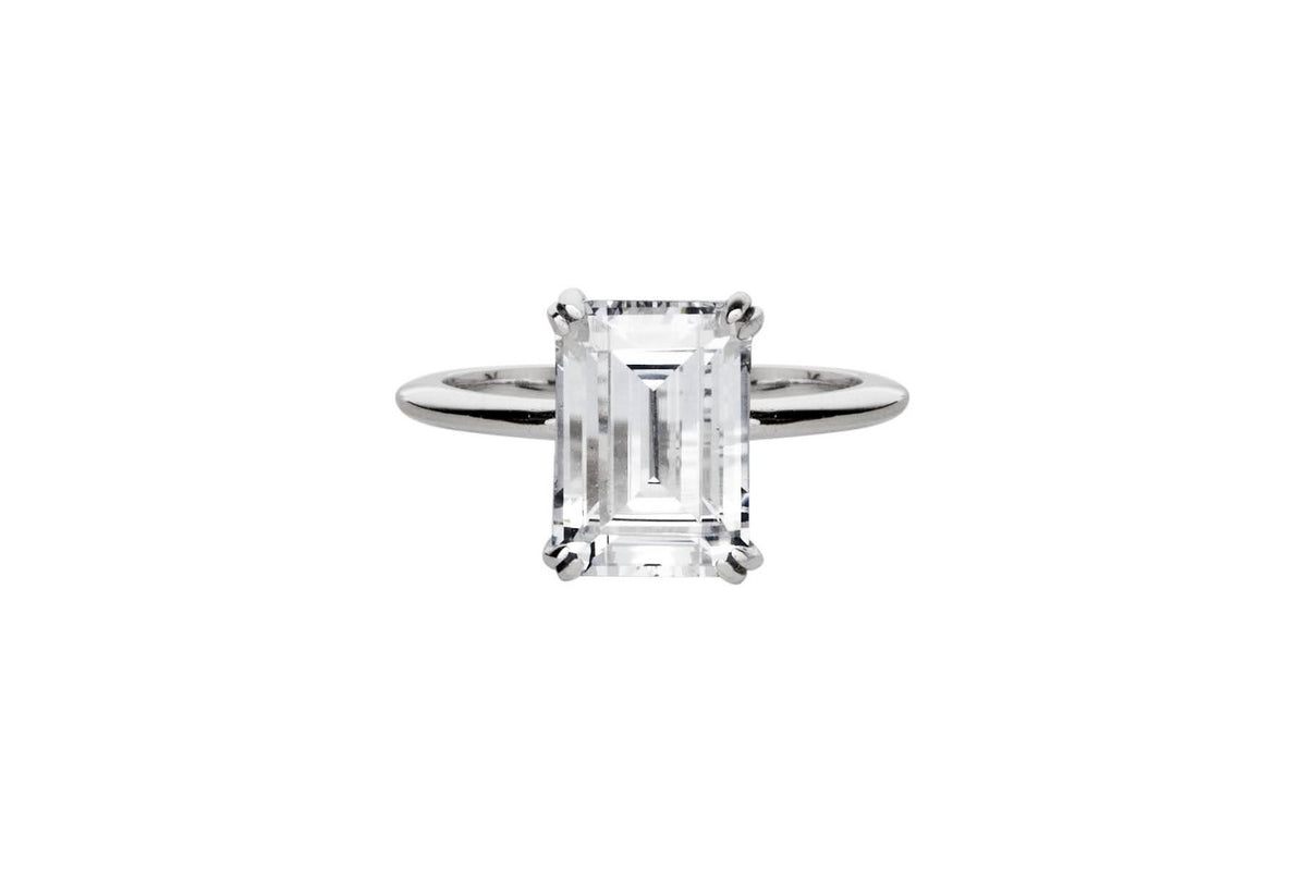 The Tatum Ring (3.5 Carat, Emerald Cut)