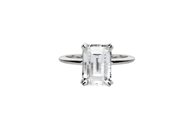 The Tatum Ring (3.5 Carat, Emerald Cut)