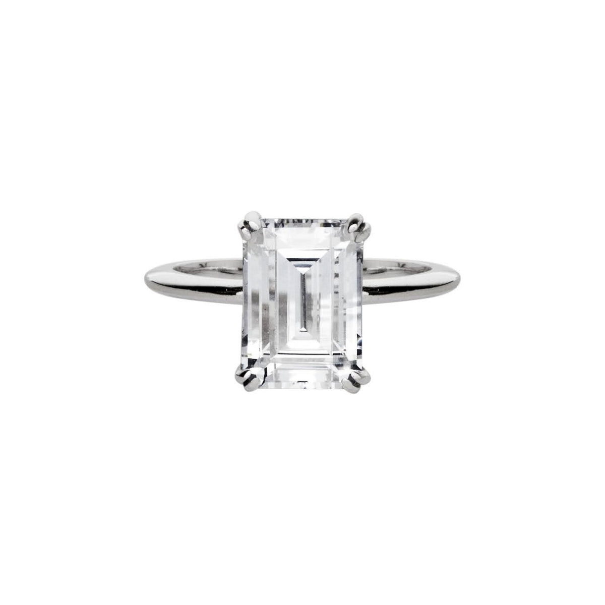 The Tatum Ring (3.5 Carat, Emerald Cut)
