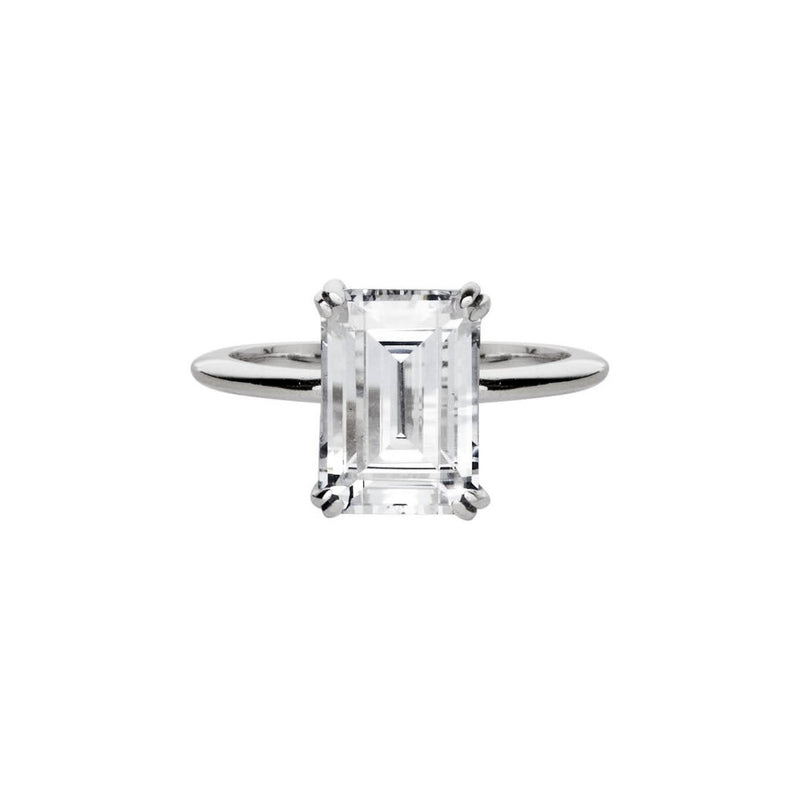The Tatum Ring (3.5 Carat, Emerald Cut)