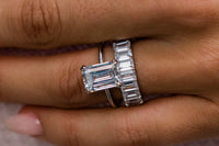 The Tatum Ring (3.5 Carat, Emerald Cut)
