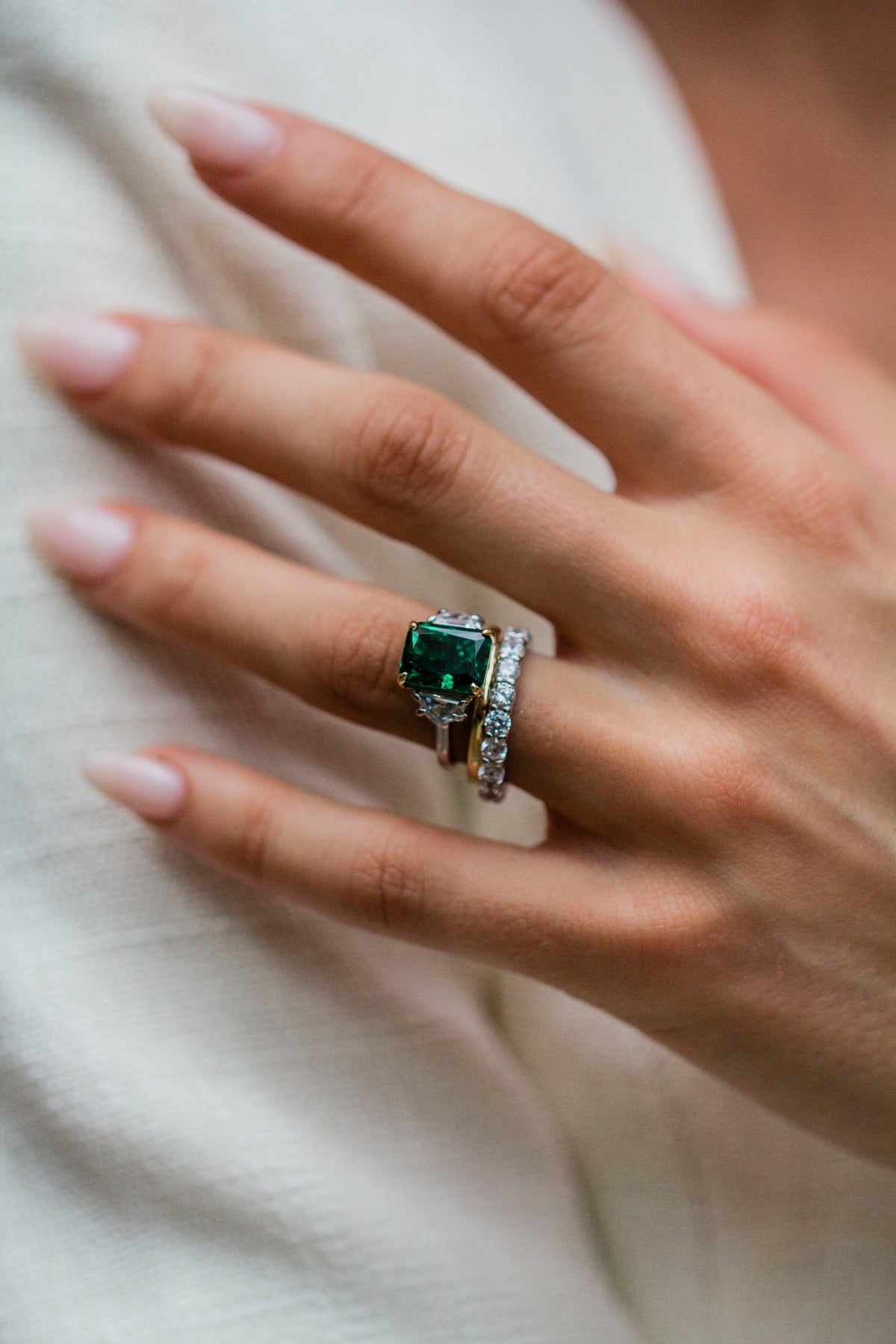 The Harper Ring (3.2 Carat, Radiant Cut)