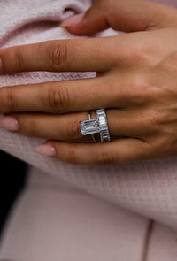 The Tatum Ring (3.5 Carat, Emerald Cut)