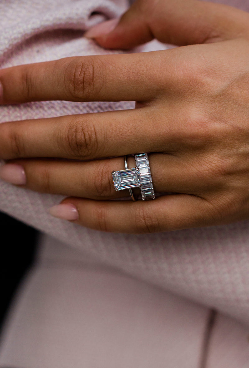 The Tatum Ring (3.5 Carat, Emerald Cut)