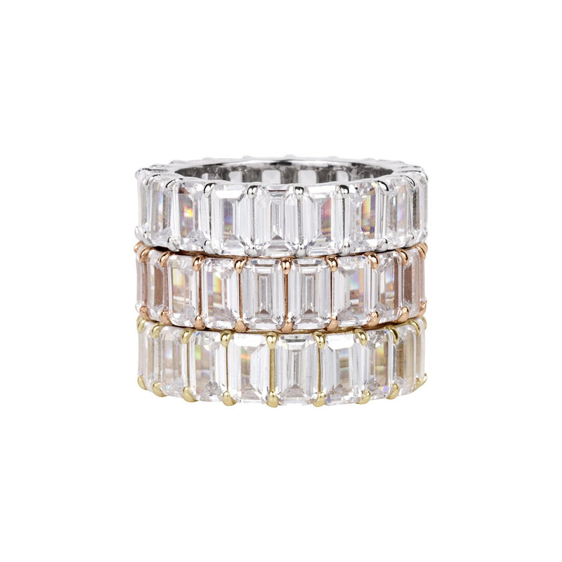 The Eva Band (5 Carat, Claw Prong)