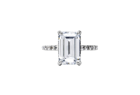 The Tatum Ring (3.5 Carat, Emerald Cut)