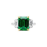 The Harper Ring (3.2 Carat, Emerald Cut)