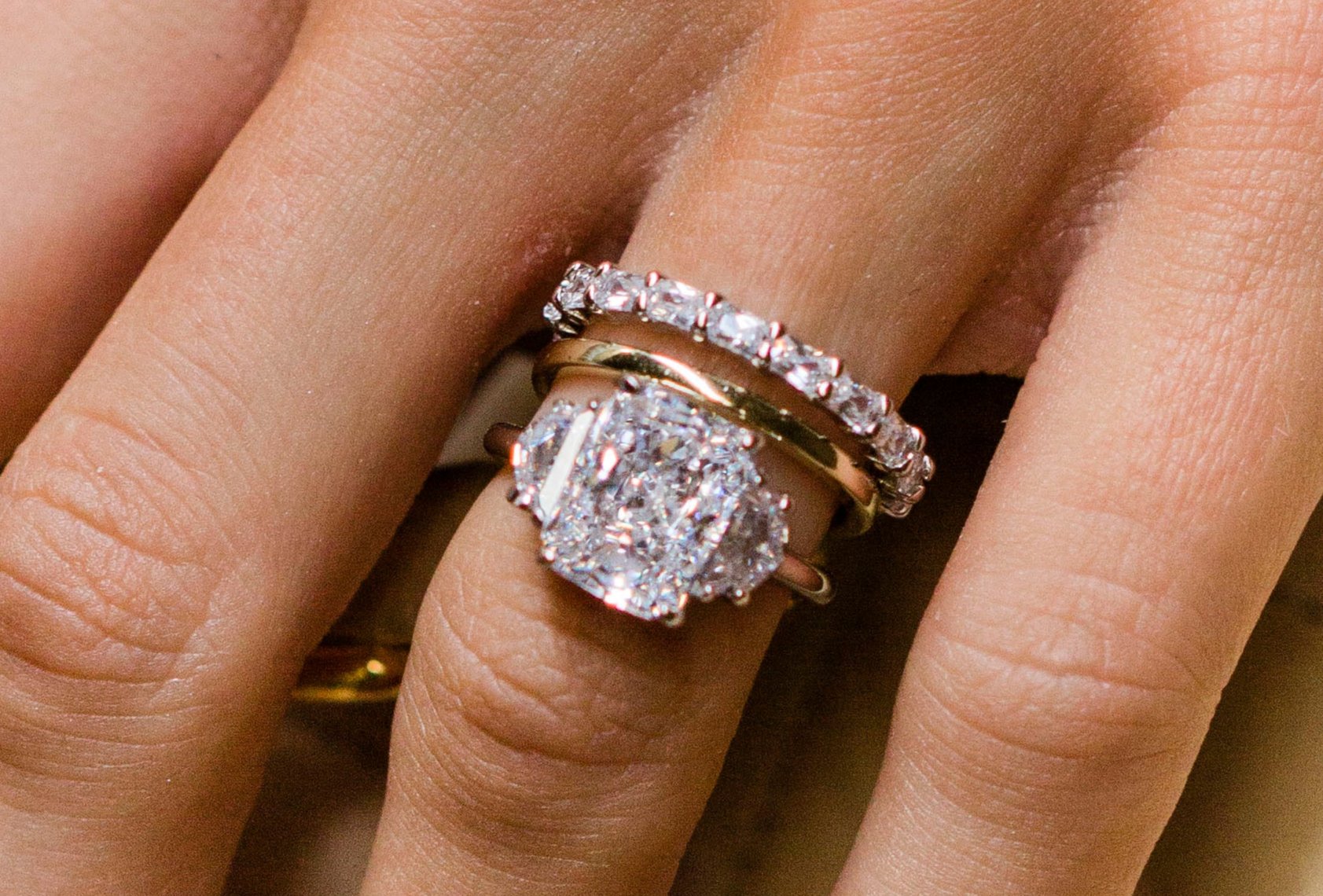 CTHY「ELLIPSE RING by Silver925」 2連15号 The Harper Ring (3.2 Carat) – Everly Rings