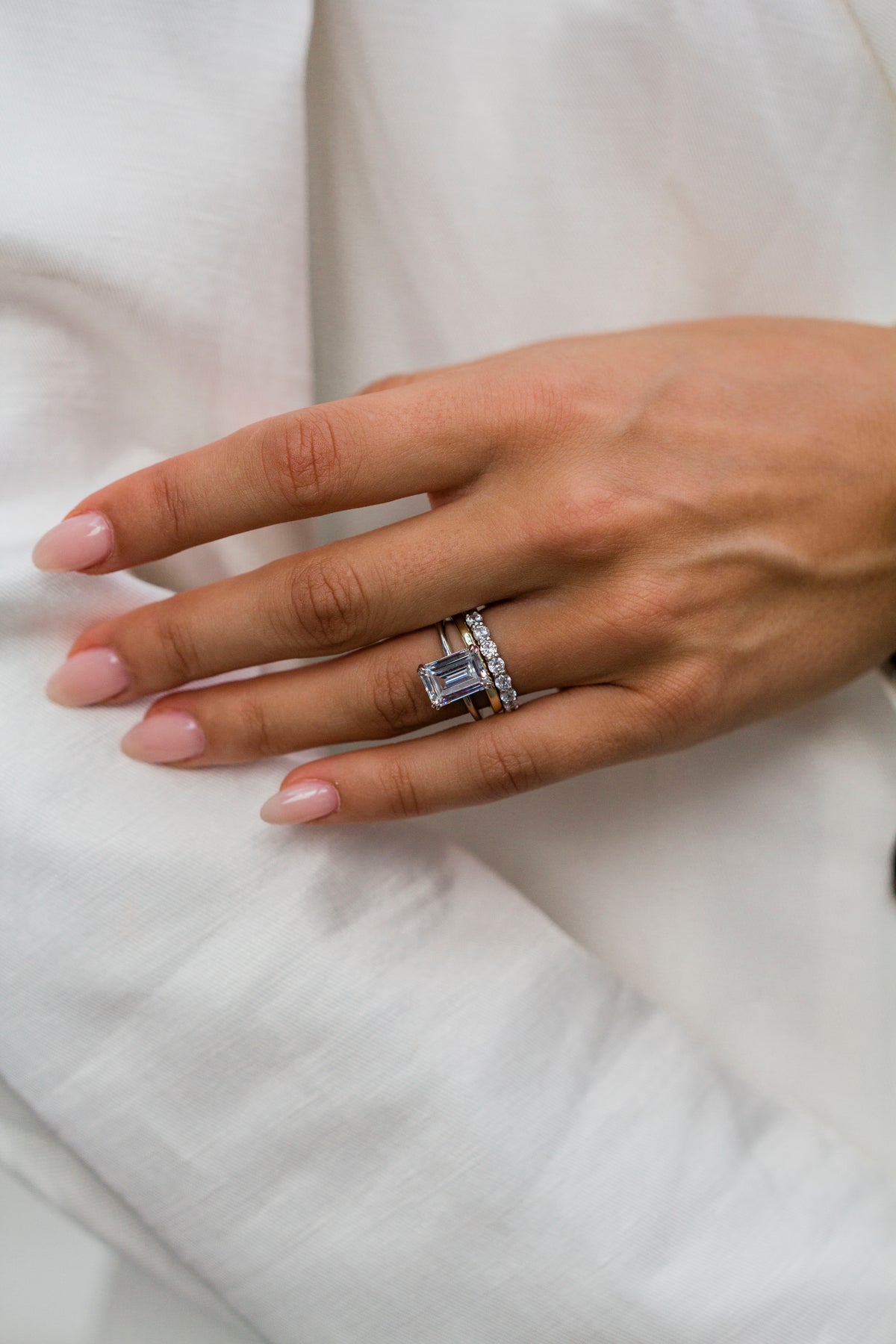The Tatum Ring (3.5 Carat, Emerald Cut)