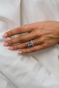 The Tatum Ring (3.5 Carat, Emerald Cut)