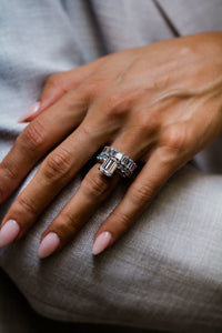 The Eva Band (5 Carat, Claw Prong)