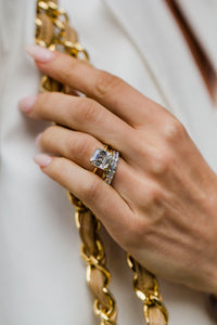 The Asscher Band (3 Carat)