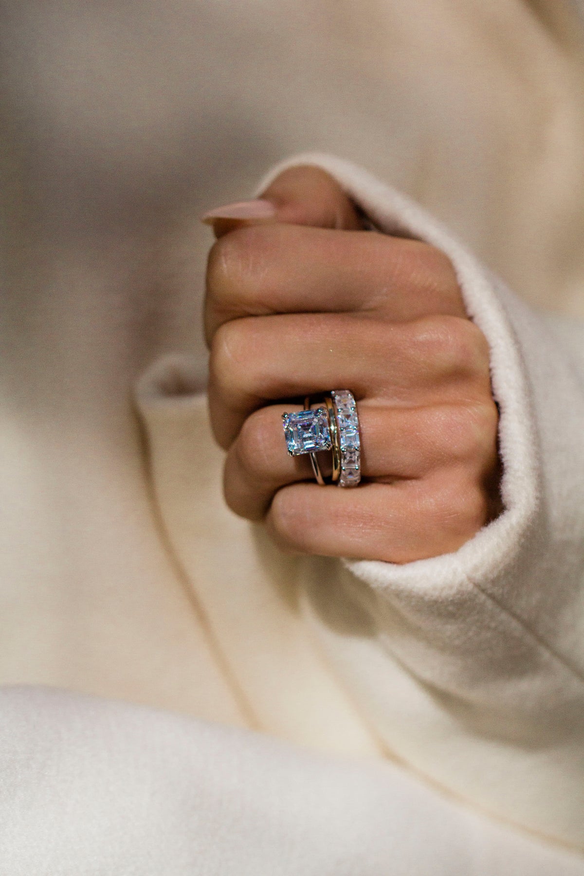 The Asscher Band (3 Carat)