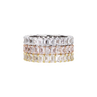 The Eva Band (2 Carat, Claw Prong)