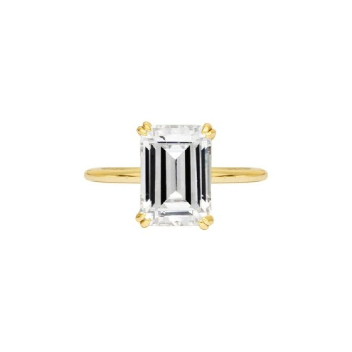 The Tatum Ring (3.5 Carat, Emerald Cut)